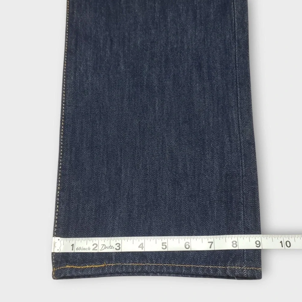 NWOT Levis 501 Original Fit Jeans Mens 38x30 Dark Wash Blue Denim Button Fly
